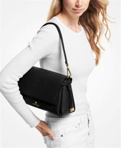 michael kors pearl convertible flap shoulder bag|Women's Shoulder & Hobo Bags .